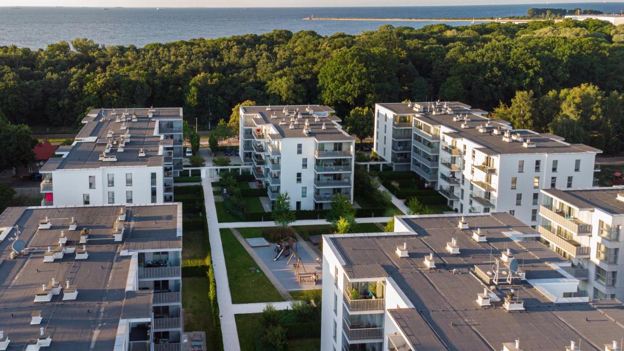 White Sea Shore - Premium Nadmorze Apartment Danzica Esterno foto